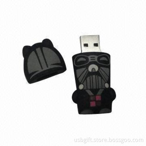 USB Flash Memory, Custom 3D Star War Shaped Style, 4GB Memory Capacity